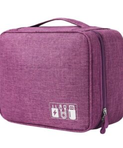 Travel Digital Bag - Purple