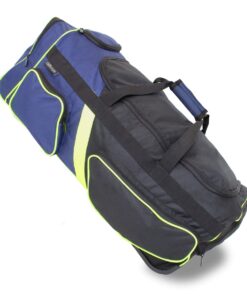 Travel Duffel Bag on Roller Wheels - 85.5 Litres - Navy