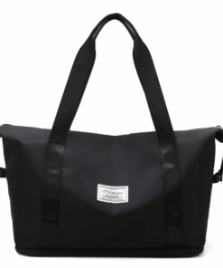 Travel Duffel Sports Gym Bag - Black