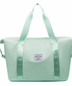 Travel Duffel Sports Gym Bag - Minty Green