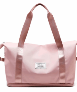 Travel Duffel Sports Gym Bag - Pink