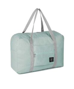 Travel Duffle Bag Folding Expansion Holdall Bag Waterproof - Blue