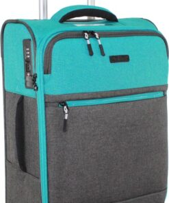 Travel Mate 48cm Light Weight EIGHT-Wheel XBag CabinTrolley Case L-264 C - Black