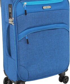Travel Mate 48m Light Weight EIGHT-Wheel XBag Cabin Trolley Case L-265 C - Blue