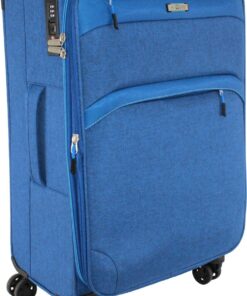 Travel Mate 61cm Light Weight EIGHT-Wheel XBag Trolley Case L-265 B - BLUE