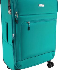 Travel Mate 61cm Light Weight EIGHT-Wheel XBag Trolley Case L-266 B - Teal