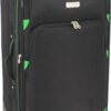 Travel MateÂ® 71cm Ripstop Polyester 2 Wheel Trolley Case L-160 A - Black