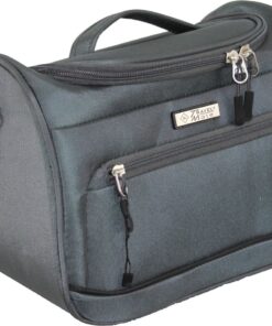 Travel Mate - Unisex HD Nylon Xbag Soft Cosmetic Vanity Bag - L-266 D - Grey