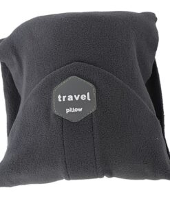 Travel Nap Pillow For Neck Support - Grey