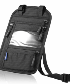 Travel Neck Wallet Passport Holder with RFID Blocking Easy to Conceal