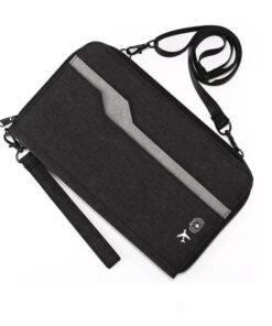 Travel Passport Holder RFID Block Card Wallet Tickets Organizer