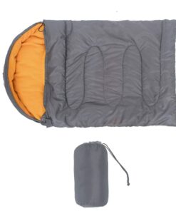 Travel Portable Warm Dog Bed Pet Sleeping Bag for Indoor Outdoor - Orange