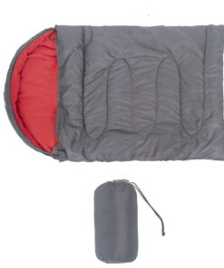 Travel Portable Warm Dog Bed Pet Sleeping Bag for Indoor Outdoor - Red
