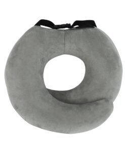 Travel Quip Double Support Micro Bead Neck Pillow - Grey