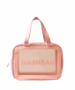 Travel Toiletry - Makeup Bag - Large - 1003 - Pink