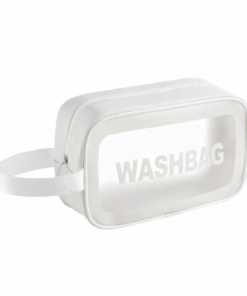 Travel Toiletry - Makeup Bag - Small - 1003 - White