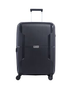 Travelite Santiago 77cm Check in Trolly Hard Case - Black