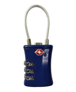 TravelQuip Travel 3 Digit Combo TSA Lock - Blue