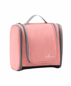 Travelsky Cosmetic Toiletry Washing Bag - Coral Pink