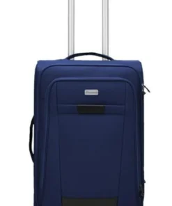 Travelwize Arctic 55cm 4-wheel spinner Trolley Suitcase Navy