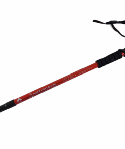 Trekking Pole, Adjustable for Hiking, Walking - Red