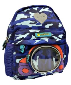 Trendworld 12" Kids Camouflage Backpack Design for School/Kindergarden - Blue Camouflage  - Men