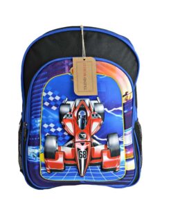Trendworld 3D Kid's School Bag / Casual Backpack for Boys & Girls - Racing Car