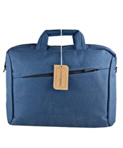 Trendworld Large Capacity Modern Protective Padded Laptop Travel/Work Briefcase Bag - Blue
