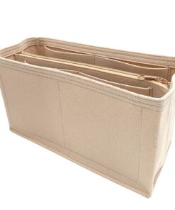 Trendy Beige Inner bag Organiser | Organizer Insert for Handbags - Large