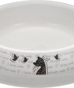 Trendy Dinner Pet Bowl - Cat's In Love - 350 ml