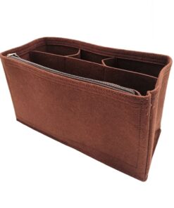Trendy Inner Bag Organizer | Organizer Insert for Handbags- Medium - Chestnut