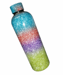 Trendy On-The-Go Double-Walled Insulated Beverage Bottle - 1L - Rainbow