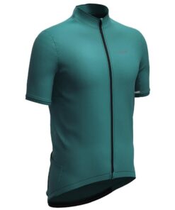 Triban Men's Short-Sleeved Road Cycling Summer Jersey RC500 - Emerald Green - M