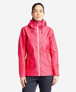 Tribord Women's Waterproof Sailing Jacket 100 - All Over Pink - M
