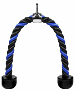 Tricep Rope - Black, Blue