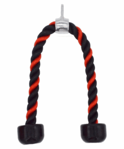 Tricep Rope - Black, Red