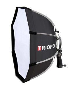 TRIOPO KS90 Octa Softbox for Portable Flash (90cm) with Handle