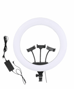 Triple Clip Mounting - BD-460A - Ring Light - 46cm - Black