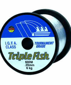 Triple Fish IGFA Nylon Fishing Line 37KG 0.90MM, Colour White, 800M Spool