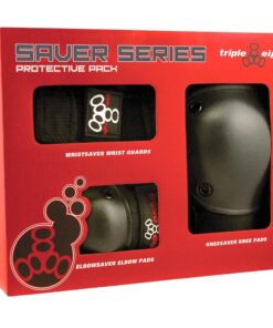 Triple8 Saver 3-Pack - Black - S