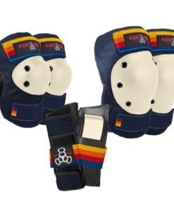 Triple8 Saver 3-Pack - Pacific Beach (Wrist Guard, Knee Guard, Elbow Guard) - S