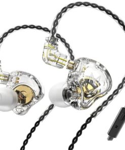 TRN MT1 Hi-FI 1DD Dynamic In-ear Earphone - Crystal Clear