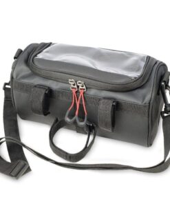 Troika Handlebar Bicycle Bag with Phone Window Bike Bag 13x24x14cm Black