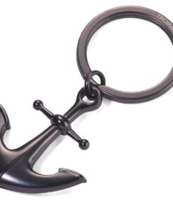 Troika Keyring Anchor - Gunmetal Grey