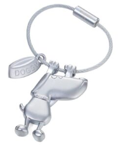 Troika Keyring Doggy - Metal- Silver