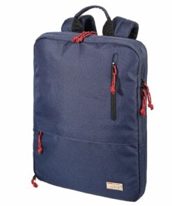TROIKA Laptop Backpack Bag expands from 6L to 14L - Recycled Plastic