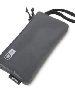 TROIKA Mask Pouch: Antibacterial Bag with 2 Compartments for New/Used Masks