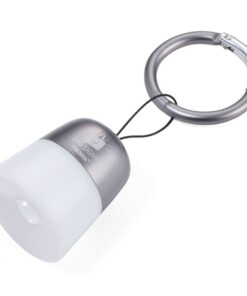 TROIKA Mini LED Bag Torch Keyring BAG LIGHT Titanium Colour
