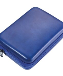 TROIKA Organiser Travel Case with Zipper Blue Travel Case