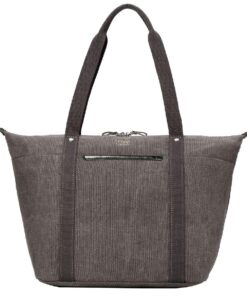 Troop-London Classic Shopper / Travel Tote - Charcoal Black